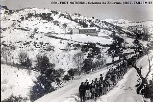 031- Fort National Azouza- Colonne de Zouaves- 1907- Taillemite